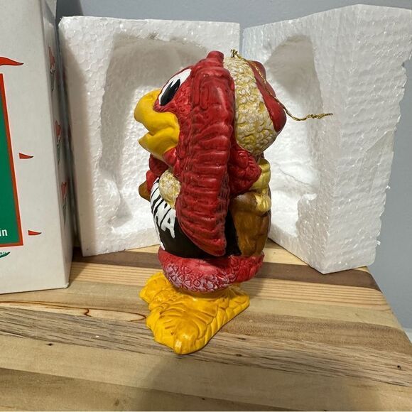 BPI 1996 USC Gamecocks Porcelain Ornament Christmas Xmas SEC Mascot new in box - Picture 4 of 10